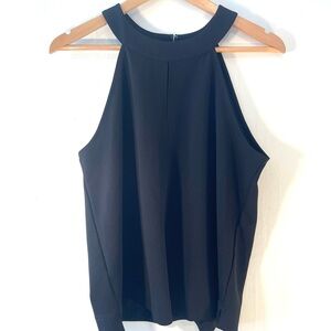Ann Taylor Black Halter Tank Top